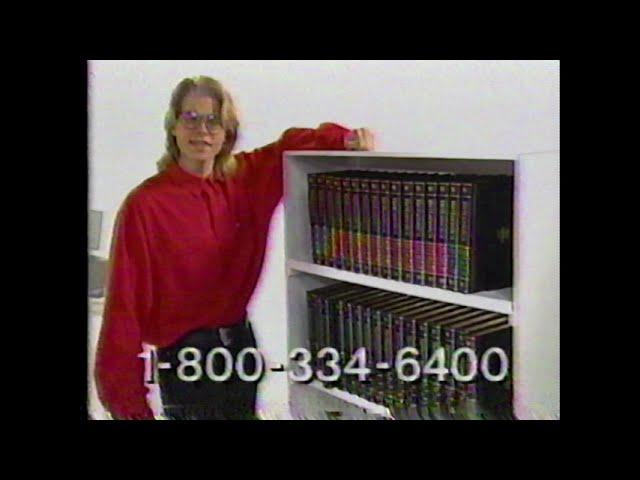 The Encyclopedia Britannica Retro TV Commercial 1992