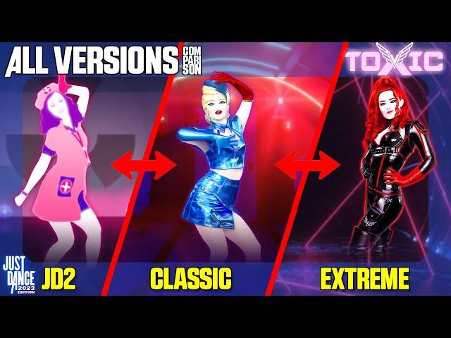 COMPARING TOXIC | JUST DANCE COMPARISON [ALL VERSIONS]