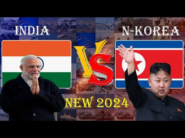 India vs. North Korea Military Power Comparison 2024 | If war happen who will win?