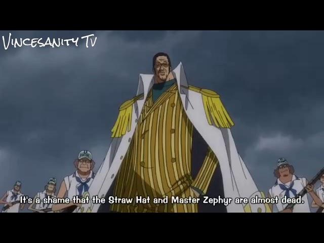 Master Zephyr's Death Vs Marines (One Piece Film Z)