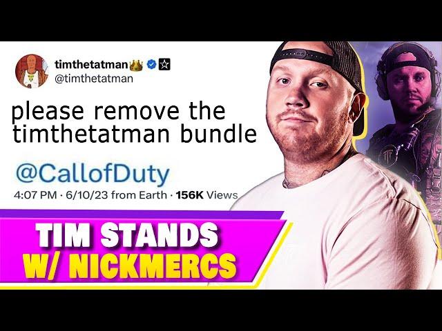 TimTheTatman Tells CoD to REMOVE His Operator for Nickmercs