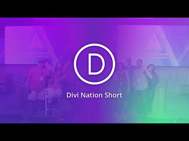 Divi Nation Reacts to Divi 3.0, WCOC, & Meeting In Person For The First Time - Divi Nation Short