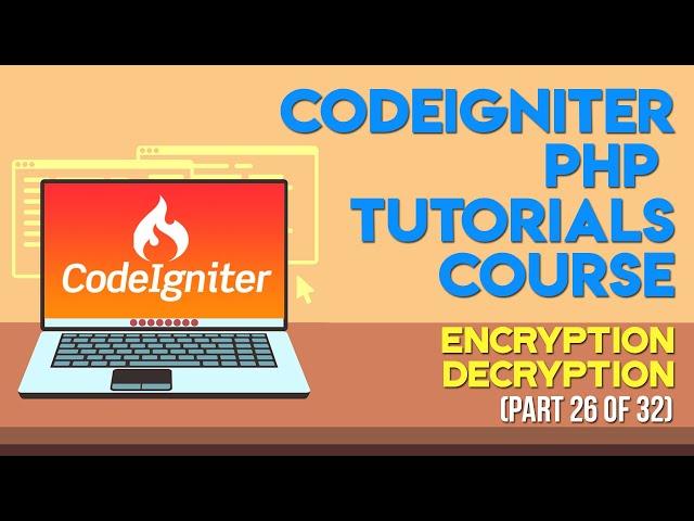 Codeigniter PHP Tutorials in Urdu/Hindi part 26 Encryption Decryption