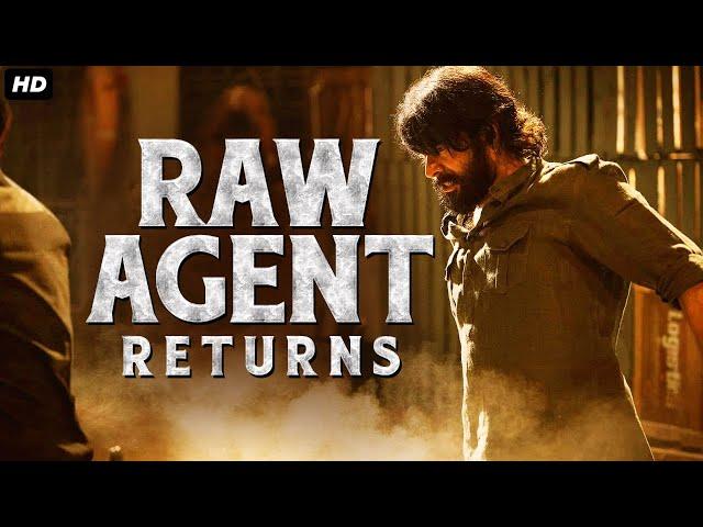 RAW AGENT RETURNS - Hindi Dubbed Full Action Romantic Movie | Mammootty, Unni Mukundan | South Movie