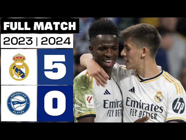 Real Madrid 5 - 0 Deportivo Alavés | FULL MATCH | LALIGA EA SPORTS 2023/24