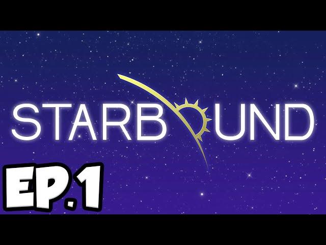 Starbound Ep.1 - A STRANGE AND MYSTERIOUS PLANET!!! (Multiplayer Gameplay)