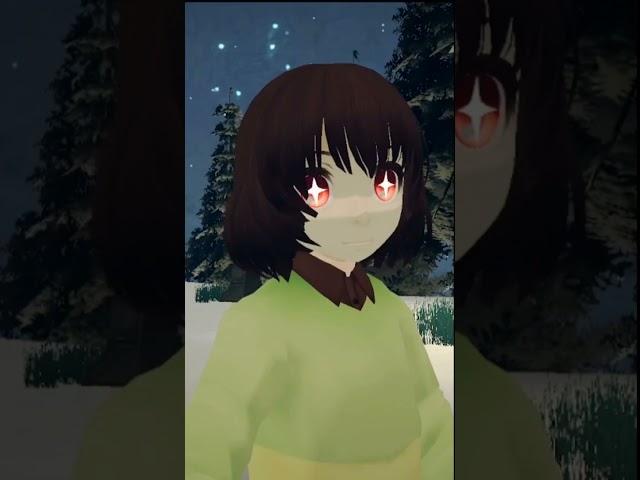 Frisk Tells Chara Swearing Is A Good Thing? #vrchat #undertale #shorts