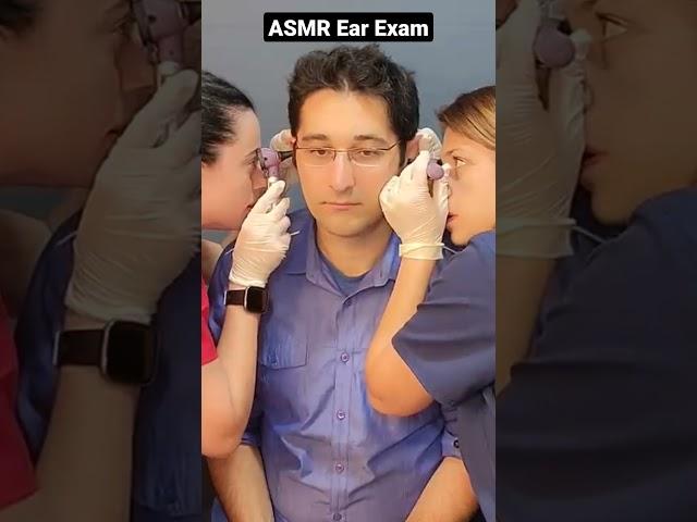 ASMR Head to Toe Ear Exam Real Person Medical Exam