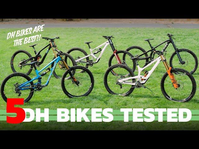 DH Bikes Rule! 5 Downhill Bikes Reviewed