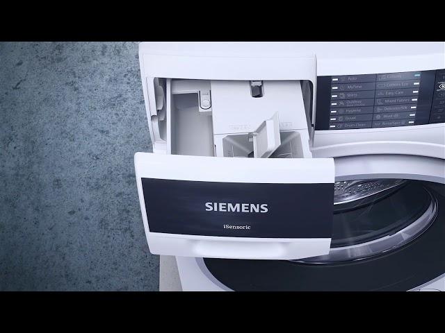 Siemens Avantgade Washing & Drying Feature Video