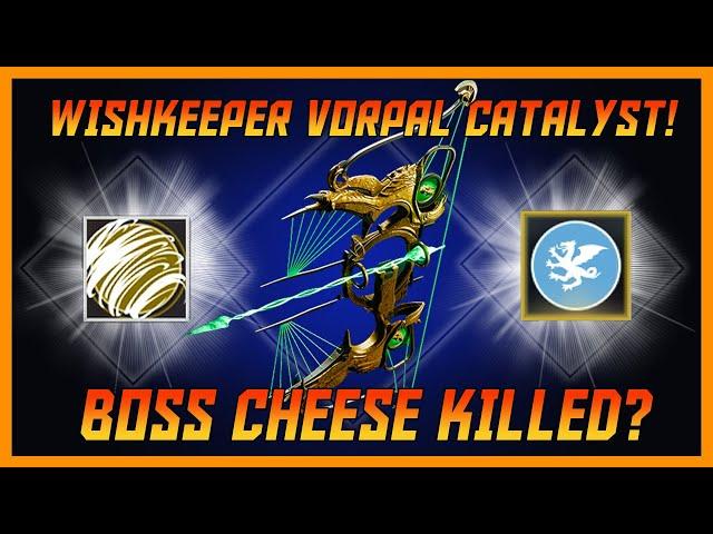 Destiny 2 Wish Keeper Catalyst Add Vorpal Weapon! Snareweaver 4 Secret Chest! Boss Cheese Patched??