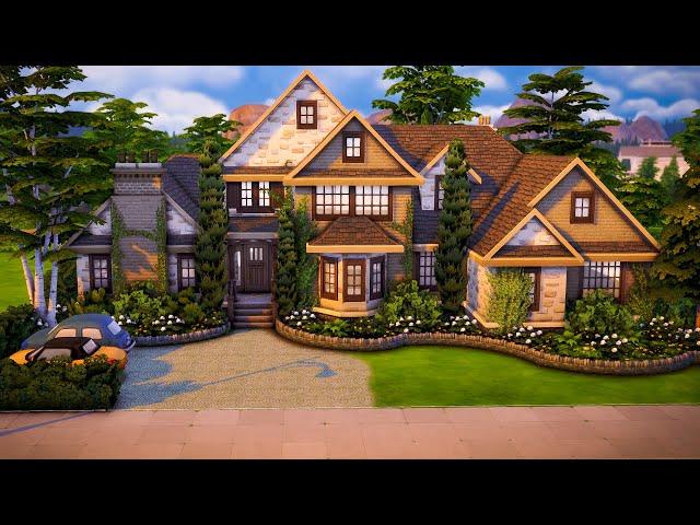 Huge Family Home  The Sims 4 Speed Build [No CC]