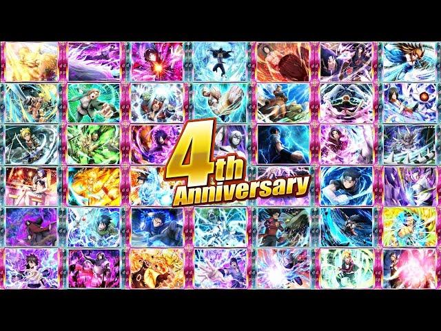 All Ultimate Jutsu Special 4th Anniversary | Naruto X Boruto Ninja Voltage