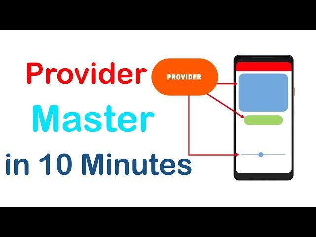 Flutter Provider State Management | Master in 10 Minutes