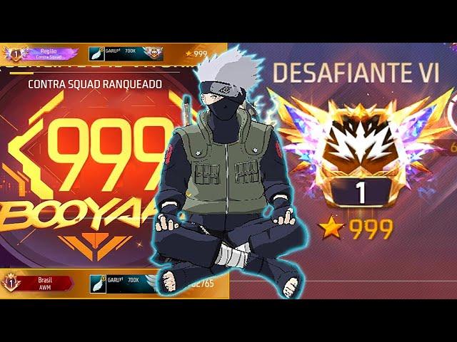 DAS 100 AS 999 ESTRELAS TOP 1 GLOBAL DESAFIANTE CS RANQUEADO  SEASON 28  HIGHLIGHTS FREE FIRE