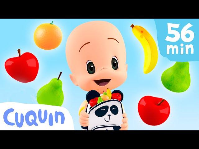 ¡Mochipanda!  Aprende las frutas y los colores con Cuquín | Vídeos educativos para bebés