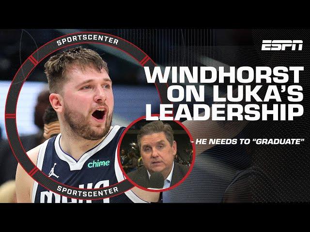 Luka Doncic was more focused on the officials than his team – Brian Windhorst | SportsCenter