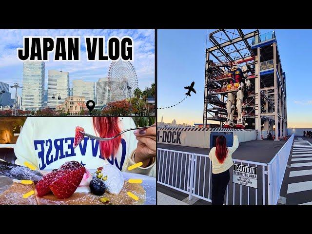  JAPAN VLOG | Goodbye Gundam | Yokohama Day Trip | Lunch with a View at Marine Walk