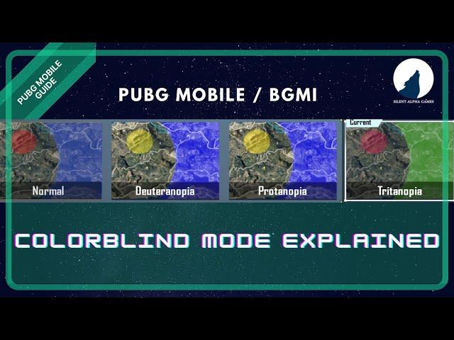 colorblind mode setting in pubg/bgmi mobile explained