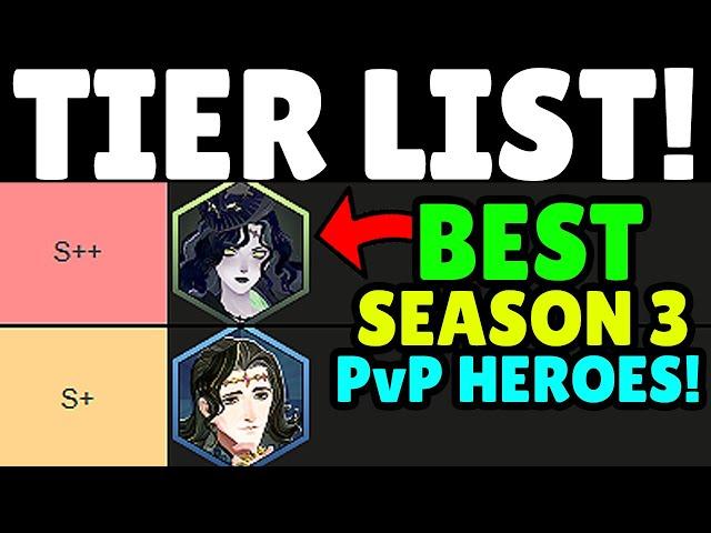 Season 3 Hero PVP Tier List! AFK Journey