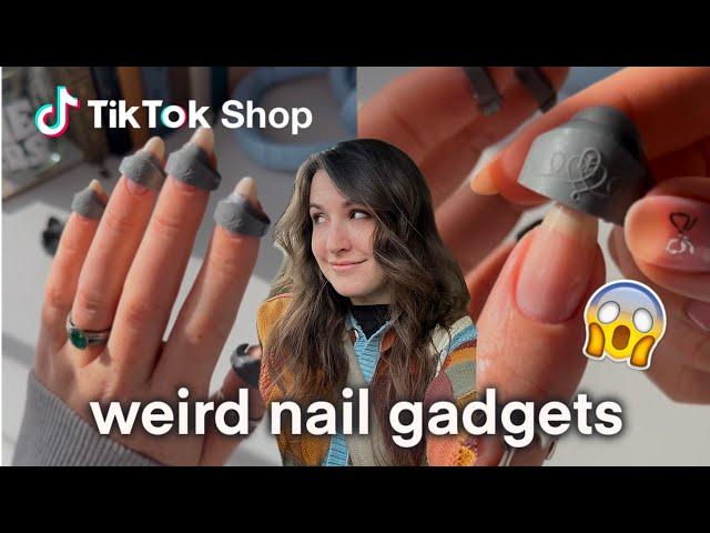 Trying  Nail Things  From TikTok Shop So You Don't Have To