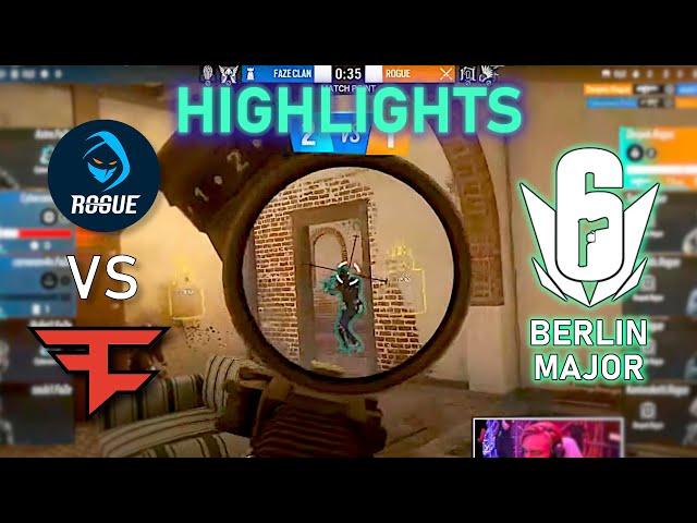 EPIC GRAND FINAL! Rogue vs FaZe - HIGHLIGHTS - Playoffs - Berlin Major 2022 - R6 Esport