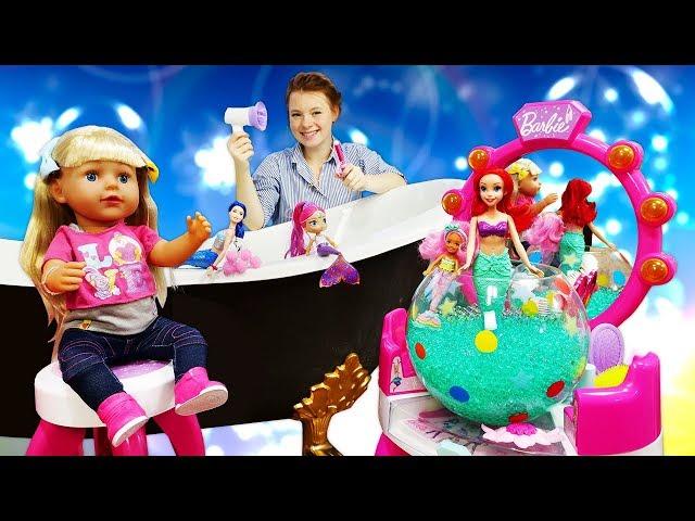 Puppenvideo auf Deutsch. Spielspaß mit Barbie. 3 Folgen am Stück