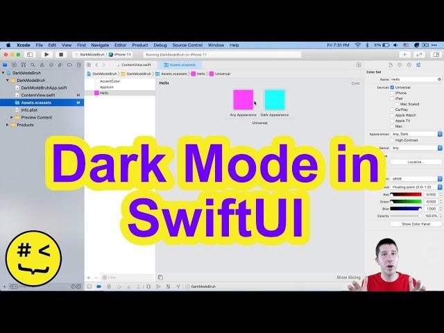 Dark Mode in SwiftUI