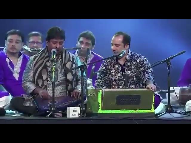 ऐसी जुगलबंदी कभी नहीं सुनी होगी I Ustad Rashid Khan and Rahat Fateh Ali Khan jugalbandhi I Kya Baat