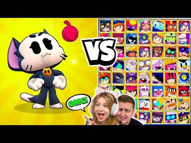 LEGENDA "KIT" jest ZBYT OP?!  (NOWY ZADYMIARZ vs WSZYSTKIE 75 POSTACIE!) ⭐ Brawl Stars Polska