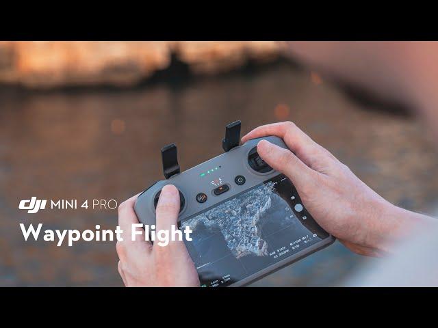 DJI Mini 4 Pro｜Waypoint Flight