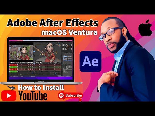 Install Adobe After Effects on macOS Ventura