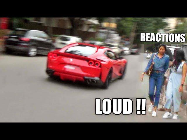 LOUDEST FERRARI 812 SuperFast | INSANE V12 SOUNDS | Novitec Rosso Exhaust