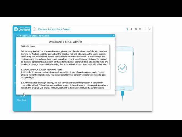 Wondershare Dr.Fone- Screen Unlock (Android)