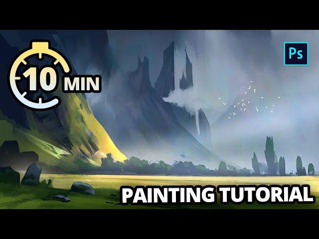 Paint this Epic Landscape in 10 Minutes