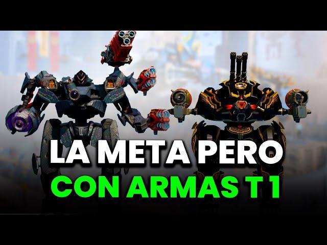 ¿MALA IDEA? Probamos ARMAS T1 en la META en Ligas Altas - War Robots WR