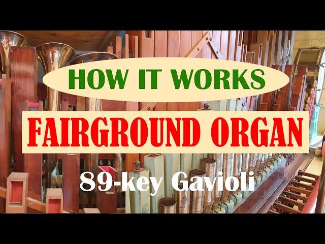 How It Works... Mechanical GAVIOLI FAIRGROUND ORGAN from 1905 ex Day's Gallopers with Nick Williams