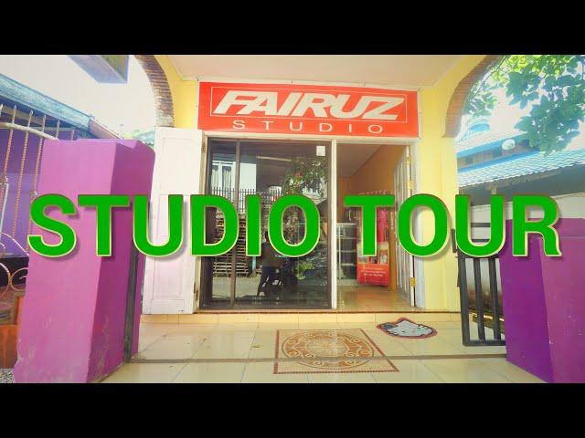 STUDIO TOUR #FAIRUZ VLOG