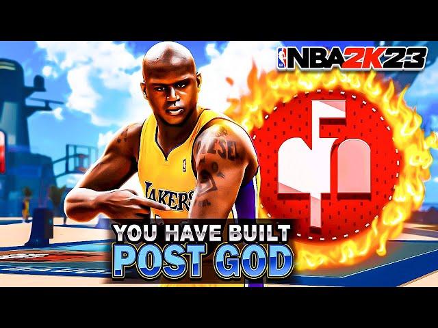 NBA 2K23 PRIME SHAQUILLE O'NEAL CENTER BUILD - 99 STRENGTH DEMIGOD CENTER