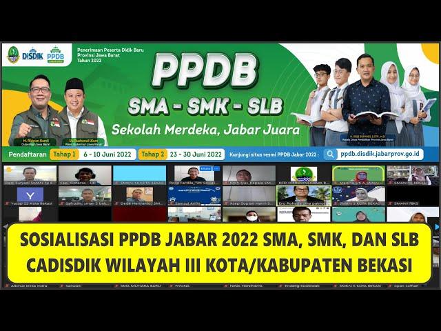  Cara Daftar PPDB Jabar 2022 SMA, SMK , dan SLB