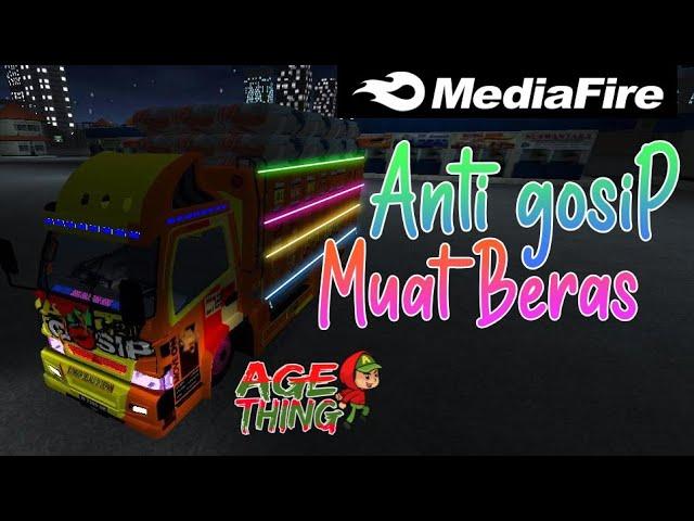 Download Mod Anti Gosip Muatan Beras dan Mod Obb Sound Scania Bussid V3.3.3