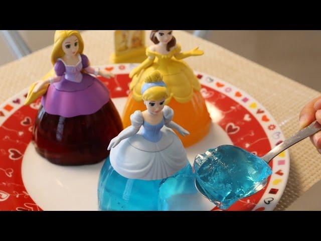 Disney Princess Dress Dolls Jelly Princess Cake