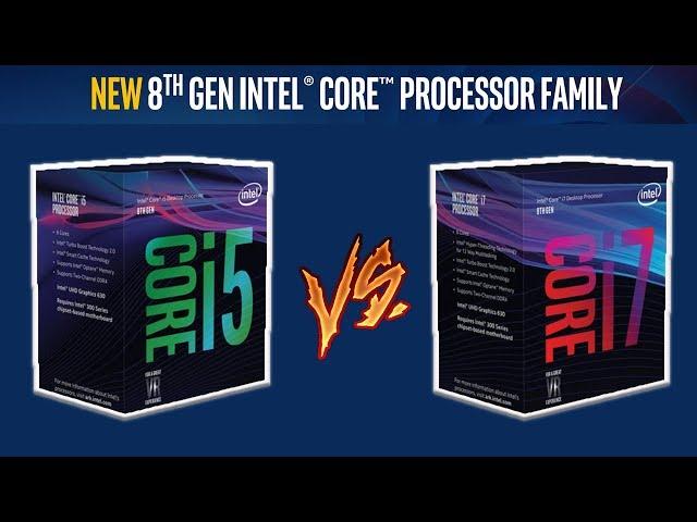 i7 8700k vs i5 8600k