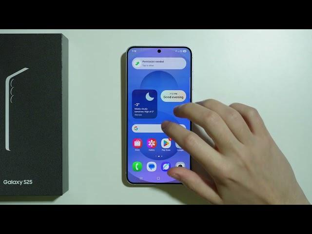 Samsung Galaxy S25: How to Swipe to Type (Enable Glide Type)