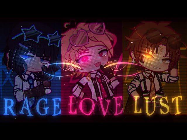  RAGE LOVE LUST MEME  Gacha life 2 animation + Art  FT: Ocs old desing  xKayL 』