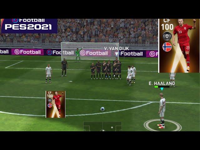 Review 100 Rated HAALAND| op finishing pes 2021 Mobile