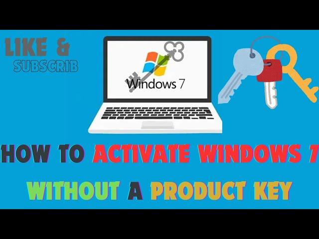 How to Activate Windows 7 Without a Product Key