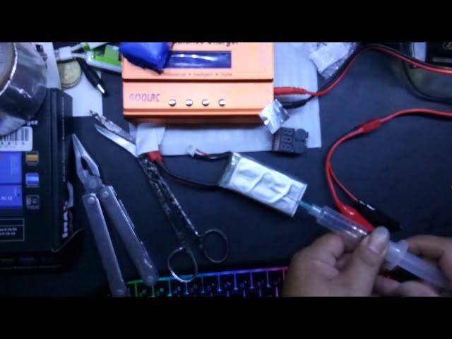 How to repair bloated Li-Po battery repair [CC]