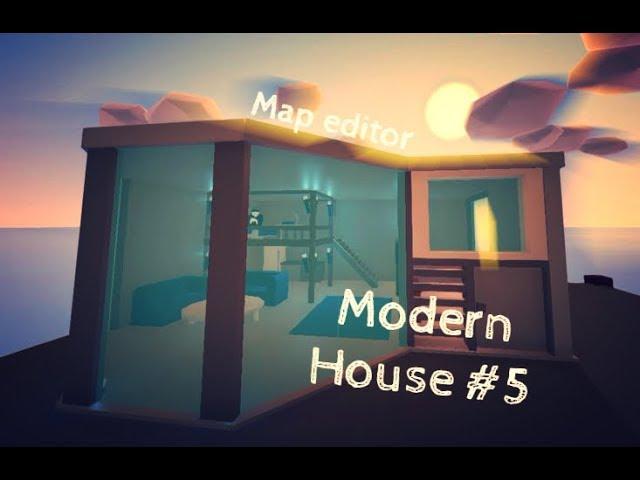 Unturned Map Editor Tutorial |  Modern House #5