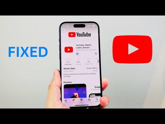 How to Fix YouTube App Not Working on iPhone or iPad (2024)